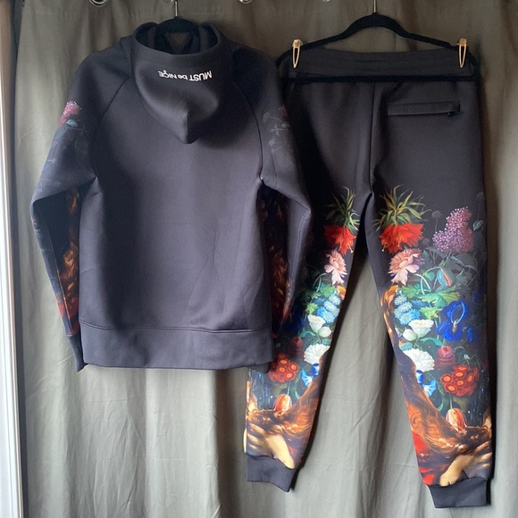 NWOT Ripndip Floral Sweatshirt and Sweatpants - Picture 4 of 6